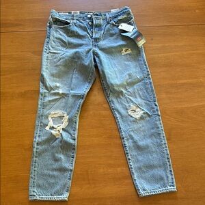 Levi's Light Blue Wedgie Jeans